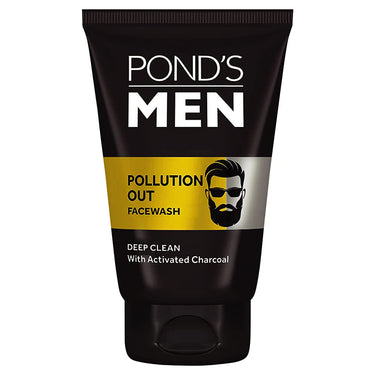 POND's Bright Beauty Spot-less Glow Face Wash, 100g & Pond's Men Pollution Out Activated Charcoal Deep Clean Facewash, 100 G